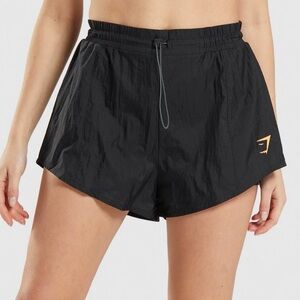 Gymshark Women’s Black Athletic Running Shorts
